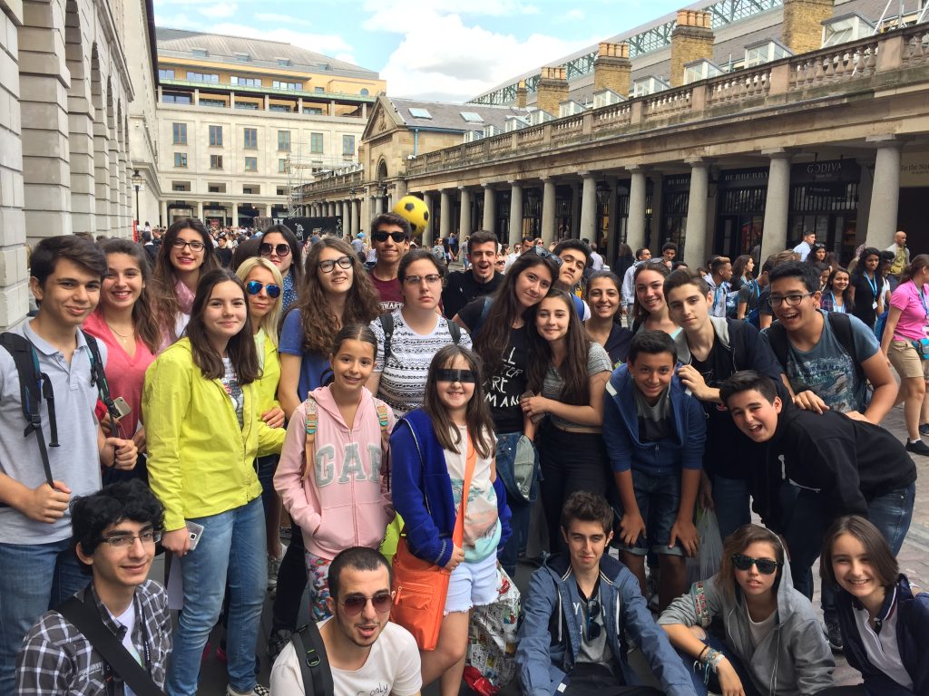 Covent Garden öğrencilerimizin en çok sevdiği mekanlardan biridir.